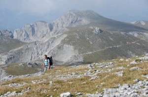 poslední metry na vrchol 