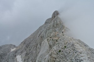 hřebenem na Triglav 