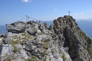 konec farraty na Mauskarspitze  