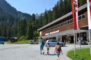 spodní stanice Weissesee Gletscherwelt 