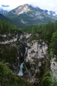 kaňon Rio di Fanes   